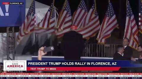 President Trump Holds Rally In Florence,. AZ