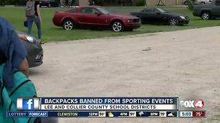 New bag ban at high school football games in Southwest Florida