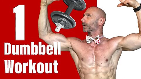 One Dumbbell Full Body Home Workout