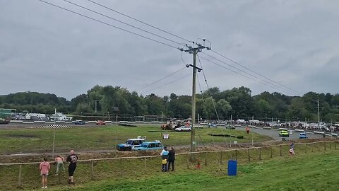 Grimley Raceway 17th September. Mini Stox Heat 2