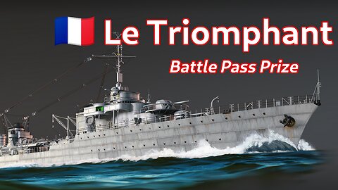 High Speed in Deep Water ~ 🇫🇷 Le Triomphant [Battle Pass Devblog]