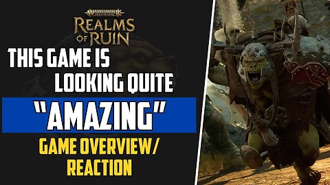 This Game is Looking Quite Amazing! | Gameplay Overview & Reaction | Realms of Ruin!