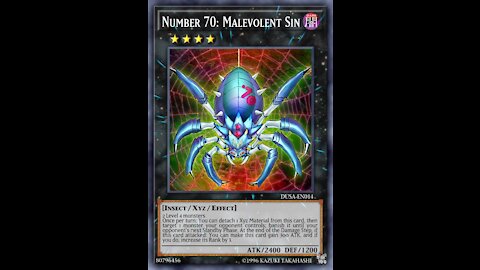 Yu-Gi-Oh! Duel Links - Number 70: Malevolent Sin Gameplay (Box #32 Photon of Galaxy SR Card)