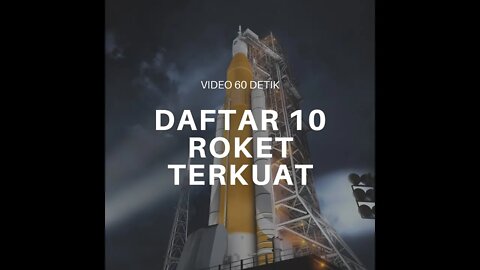 Daftar 10 Roket Terkuat #Shorts