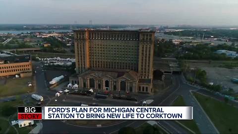 A Celebration of Revitalization: Ford holds community event outside Michigan Central Station