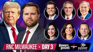 🚨Trump’s VP Pick JD Vance Speaking at RNC Convention LIVE Now with Gaetz, Burgum, Navarro & more