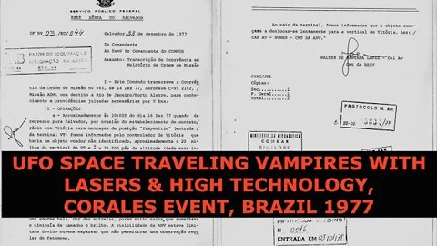 Colares, Disclosure, UFO's, Space Traveling Vampires, Lasers & High Technology, Danny Silva