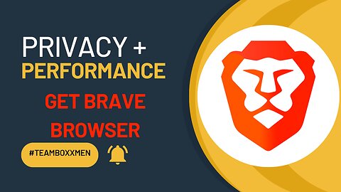 FOR BETTER PRIVACY+PERFORMANCE LOOK AT BRAVE BROWSER
