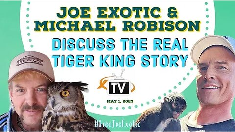 Mike Robinson (@spidermonkeywinston) Talks to Joe Exotic from prison LIVE: truth of Tiger King