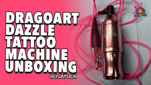 Dragoart Dazzle Tattoo Machine Unboxing