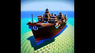 Spanish Armada in Minecraft #wonderapp #spanisharmada #minecraft