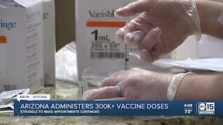 Arizona administers 300k+ COVID vaccine doses