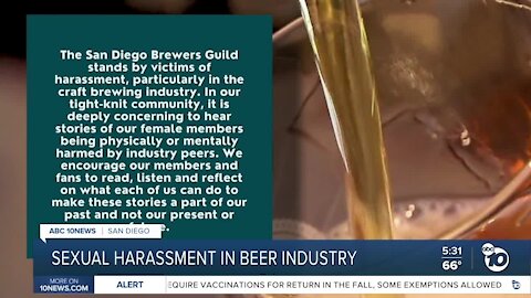 Sexual harassment in San Diego beer industry prompts CEO to step down