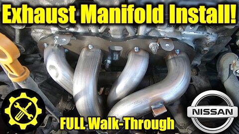 2007 - 2013 Nissan Altima 2.5 Liter - How to Replace the Exhaust Manifold_ FULL Walk-Through!