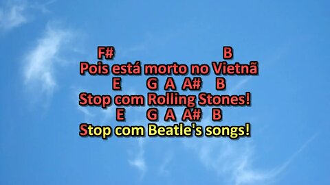 Era Um Garoto Que Como Eu Amava Os Beatles E Os Rolling Stones karaoke playback