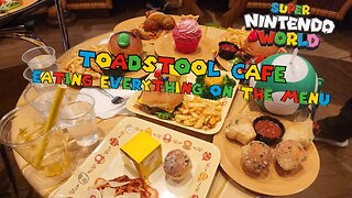 Buying Every Item At Toadstool Cafe Including Kid's Meals