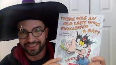 There was an old lady who swallowed a bat read aloud for kids