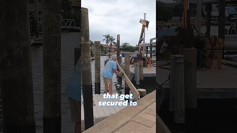 Coastal Dock Transformation 🎣 #shorts #florida #dock