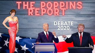 2020 Debate Donald Trump and Joe Biden Reaction (The Poppins Report)