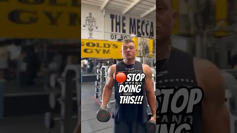 STOP DOING THIS! 99% do lateral raises wrong #shoulderworkout #gym #ifbbpro #gymworkout