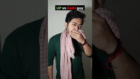 UP VS Delhi Guy🤣🤣 #shorts #shortsfeed #ytshort #viralvideo #comedy