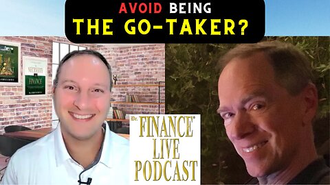 DR. FINANCE ASKS: Why Should Entrepreneurs Avoid Being a Go-Taker? The Go-Giver Author Explains