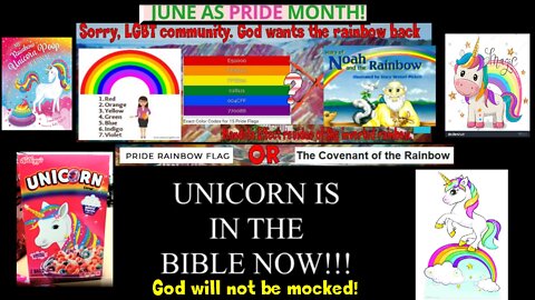 MANDELA EFFECT: UNICORN IS NOW IN THE BIBLE!!!