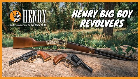Henry Big Boy Revolver unboxing & first shots. #henryusa
