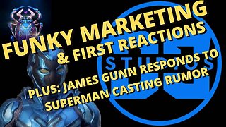 James Gunn responds to Superman Legacy casting rumor - PLUS FUNKY Blue Beetle Marketing!