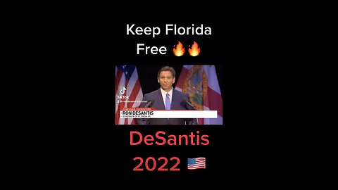 This is why DeSantis needs to win to Keep Florida Free