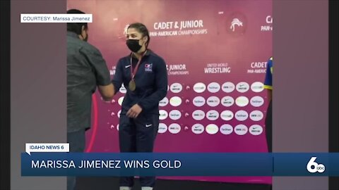 Caldwell wrestler Marissa Jimenez wins Gold