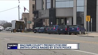 Michigan State Police execute search warrant at Macomb Co. Prosecutor's Office