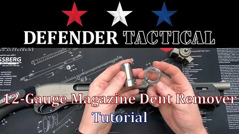 Defender Tactical 12 Gauge Magazine Dent Remover Tool Demo