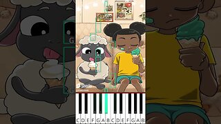 Amanda 🤍 Wooly (@GH.S) AMANDA THE ADVENTURER ANIMATION - Octave Piano Tutorial