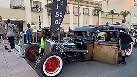 Exploring the Insane Rats Nest 5150 Rat Rod Club Cruising Grand Escondido! 🚗💨 #Trending 7/27/24