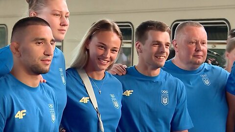 Ukrainian Olympic team hollowed out by war heads to Paris| CN ✅