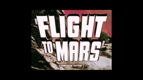 Flight To Mars Trailer (1951 Original Black & White Film)