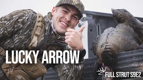First Turkey Kill Ever!!! (Full Strut S9E3 - Lucky Arrow)