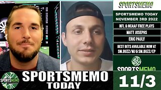 Free Sports Picks | NFL Week 9 Predictions | Air Force vs Army Preview | SM Today 11/3