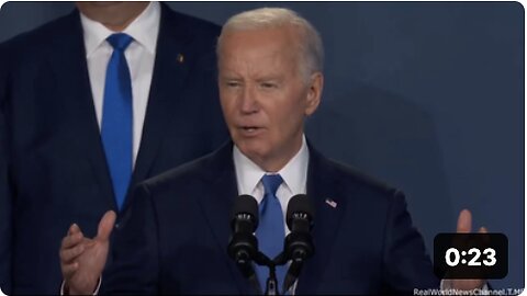 Biden Just Introduced Zelensky as “President Putin” 🤡