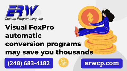 ERW Custom Programming's Automatic Conversion Programs May Save Thousands