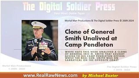 CLONE OF GENERAL SMITH UNALIVED AT CAMP PENDLETON