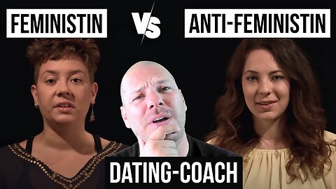 Feministin trifft Anti-Feministin: Datingcoach reagiert!