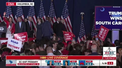 FULL SPEECH: President Donald Trump speaks at the South Carolina GOP Primary Victory Party 2/24/2024