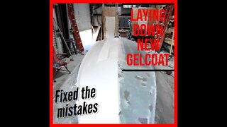 Gelcoating the Jet Boat Project