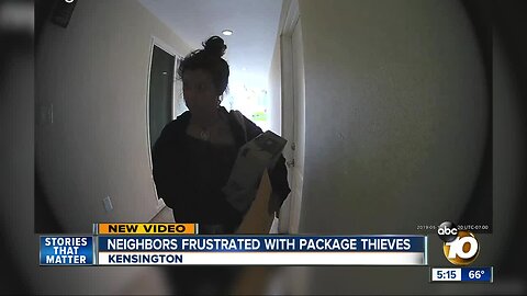 Kensington neighbors frustrated with package thieves