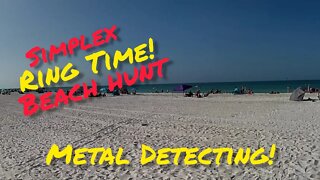 Ring Beach | Metal Detecting | Treasure | Search 4 Gold & Silver | Simplex | Florida | Hardcore