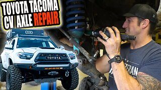 Toyota Tacoma Cv Axle Replacement DIY