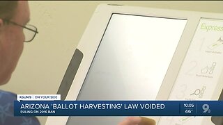 Appeals court throws out Arizona ballot harvesting law