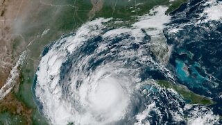 Hurricane Delta Strengthening In Gulf Prior To Landfall